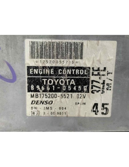 CENTRALITA MOTOR UCE TOYOTA AVENSIS BERLINA (T22) - 242421