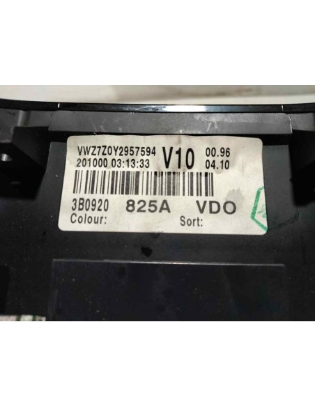 CUADRO INSTRUMENTOS VOLKSWAGEN PASSAT BERLINA (3B3) - 267512