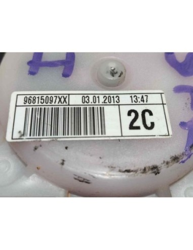 CINTURON SEGURIDAD TRASERO CENTRAL PEUGEOT...