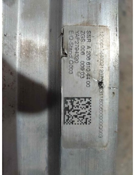 REFUERZO PARAGOLPES TRASERO MERCEDES-BENZ CLASE C (BM 206) FAMILIAR - 256981