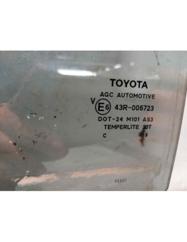 LUNA TRASERA IZQUIERDA TOYOTA YARIS...