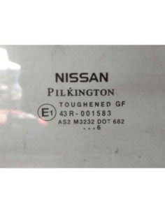 LUNA TRASERA IZQUIERDA NISSAN MICRA (K12E) - 139089 2