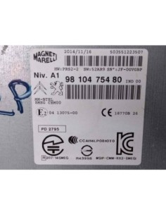SISTEMA AUDIO / RADIO CD PEUGEOT 308 - 94378 2