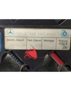 CAJA RELES / FUSIBLES MERCEDES-BENZ CLASE E (BM 124)... 2