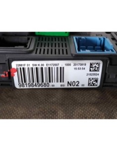 CAJA RELES / FUSIBLES PEUGEOT 208 - 124926 2