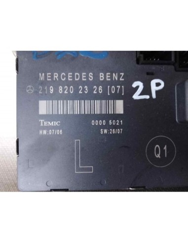 MODULO CONFORT MERCEDES-BENZ CLS (BM 219) - 149178