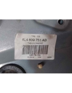 ELEVALUNAS TRASERO IZQUIERDO SEAT IBIZA (6L1) - 144753 2
