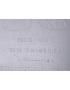 GUARNECIDO PUERTA TRASERA DERECHA KIA PICANTO (SA) - 153683 2