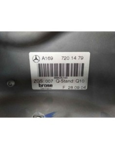 ELEVALUNAS DELANTERO DERECHO MERCEDES-BENZ CLASE A (BM... 2