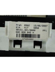 MANDO CALEFACCION / AIRE ACONDICIONADO VOLKSWAGEN POLO IV... 2