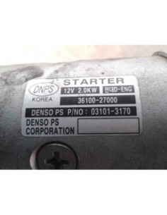 MOTOR ARRANQUE KIA CARENS (RS) - 224005 2
