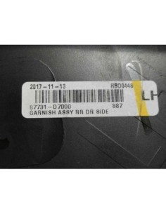 ALETIN TRASERO IZQUIERDO HYUNDAI TUCSON (TL) - 265109 2