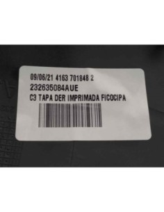 CARCASA RETROVISOR DERECHO CITROEN C3 - 139100 2