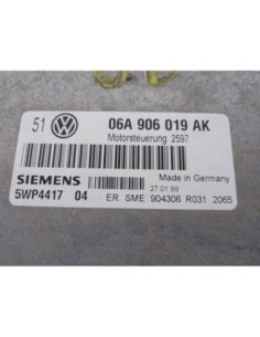 CENTRALITA MOTOR UCE VOLKSWAGEN GOLF IV BERLINA (1J1)(10... 2
