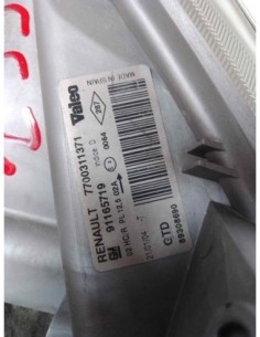 FARO IZQUIERDO RENAULT TRAFIC II FURGÓN - 134895 2
