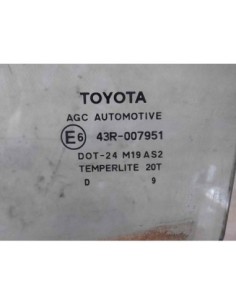 LUNA DELANTERA IZQUIERDA TOYOTA YARIS (KSP9/SCP9/NLP9) -... 2