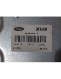 ELEVALUNAS DELANTERO DERECHO FORD FOCUS BERLINA (CAP) -... 2