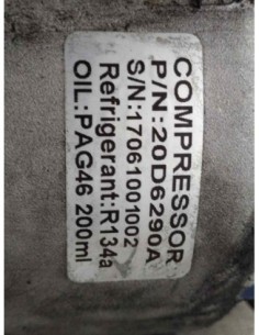 COMPRESOR AIRE ACONDICIONADO AUDI A6 BERLINA (4B2) - 127099 2