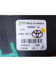 FARO ANTINIEBLA IZQUIERDO TOYOTA AURIS (E18) - 194796 2