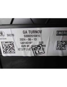 GUARNECIDO PUERTA DELANTERA DERECHA SKODA FABIA (PJ3) -... 2