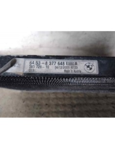 CONDENSADOR / RADIADOR  AIRE ACONDICIONADO BMW SERIE 3... 2