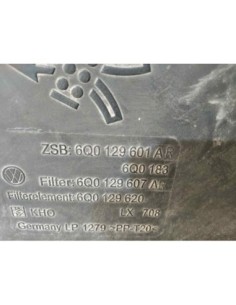 CAJA FILTRO AIRE VOLKSWAGEN POLO IV (9N3) - 255517 2