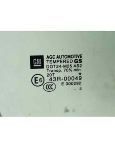 LUNA DELANTERA DERECHA OPEL ZAFIRA C TOURER - 272366 2