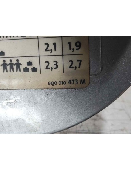 TAPA EXTERIOR COMBUSTIBLE VOLKSWAGEN POLO IV (9N3) - 272439