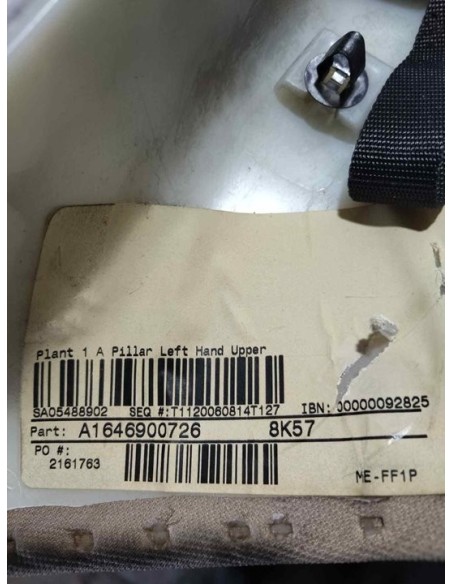 MOLDURA MERCEDES-BENZ CLASE ML (BM 164) - 272716