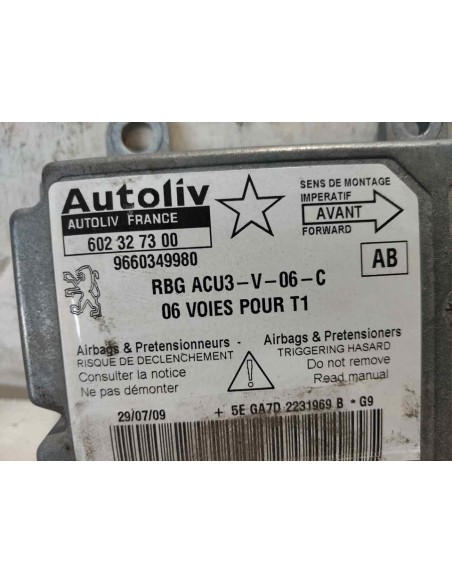 CENTRALITA AIRBAG PEUGEOT 206 + - 273801
