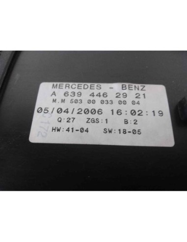 CUADRO INSTRUMENTOS MERCEDES-BENZ VITO...
