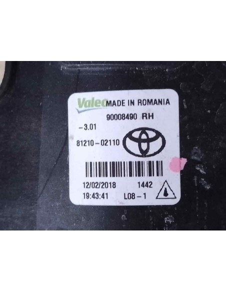 FARO ANTINIEBLA DERECHO TOYOTA AURIS (E18) - 194795
