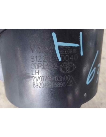 FARO ANTINIEBLA IZQUIERDO TOYOTA AVENSIS BERLINA (T25) - 194972