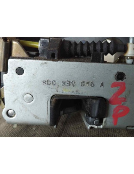 CERRADURA PUERTA TRASERA DERECHA AUDI A4 BERLINA (B5) - 123653