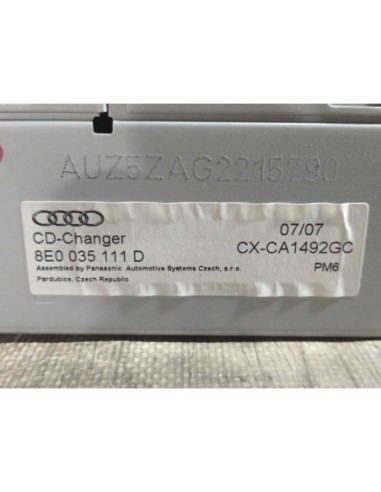 SISTEMA AUDIO / RADIO CD AUDI A4 AVANT (8E) -...