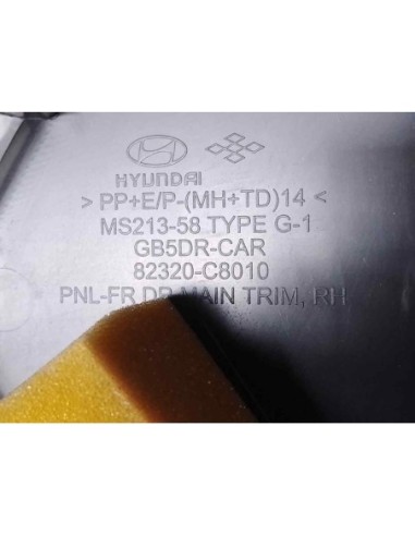 GUARNECIDO PUERTA DELANTERA DERECHA HYUNDAI I20...