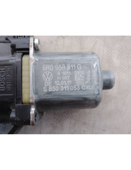MOTOR ELEVALUNAS TRASERO IZQUIERDO VOLKSWAGEN POLO V (6R1) - 106993