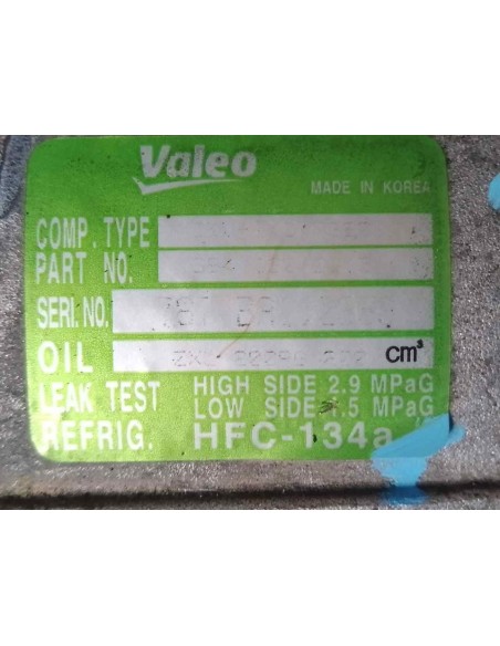 COMPRESOR AIRE ACONDICIONADO SSANGYONG KYRON - 233223