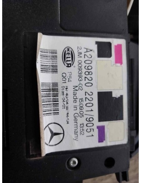 LUZ INTERIOR MERCEDES-BENZ CLK (BM 209) COUPE - 111925