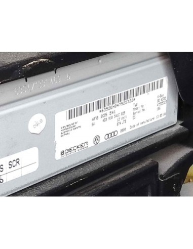 SISTEMA AUDIO / RADIO CD AUDI A6 BERLINA (4F2)...