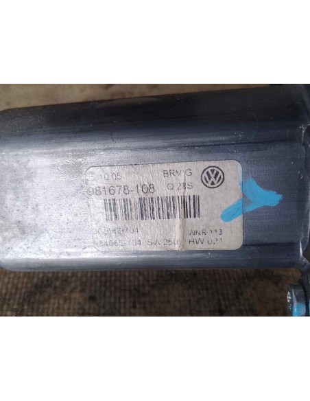 MOTOR ELEVALUNAS TRASERO DERECHO VOLKSWAGEN PASSAT VARIANT (3C5) - 218458