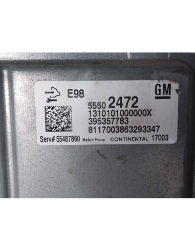 CENTRALITA MOTOR UCE OPEL INSIGNIA BERLINA -...