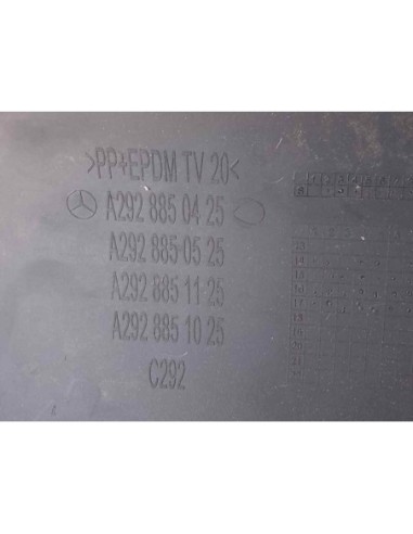 SPOILER PARAGOLPES TRASERO MERCEDES-BENZ CLASE...