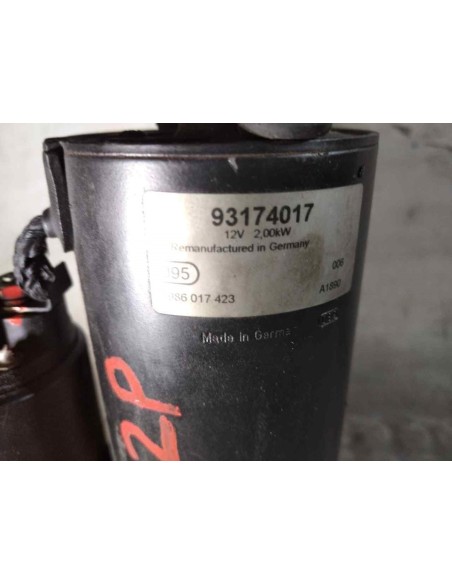 MOTOR ARRANQUE OPEL ZAFIRA A - 91987