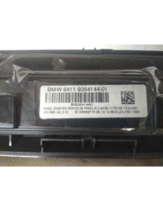 MANDO CALEFACCION / AIRE ACONDICIONADO BMW SERIE 1... 2