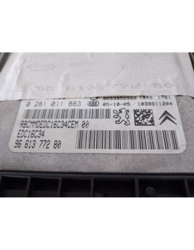 CENTRALITA MOTOR UCE PEUGEOT 307 BERLINA (S2) -...