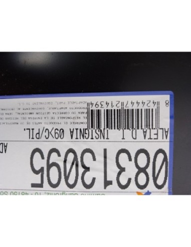 ALETA DELANTERA IZQUIERDA OPEL INSIGNIA BERLINA...
