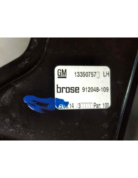 ELEVALUNAS DELANTERO IZQUIERDO OPEL ASTRA J BERLINA 5P - 105452
