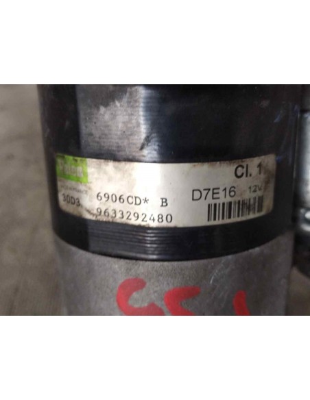 MOTOR ARRANQUE CITROEN C3 PLURIEL - 105875
