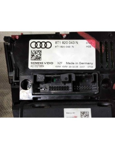 MANDO CLIMATIZADOR AUDI A4 BERLINA (8K2) - 110073